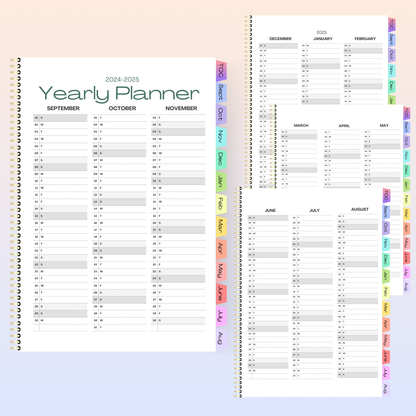 Digital 2024/25 Service Year Planner